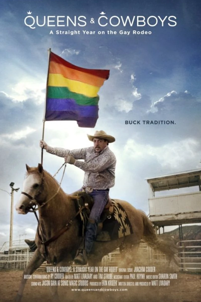 Queens Cowboys: A Straight Year on the Gay Rodeo Poster