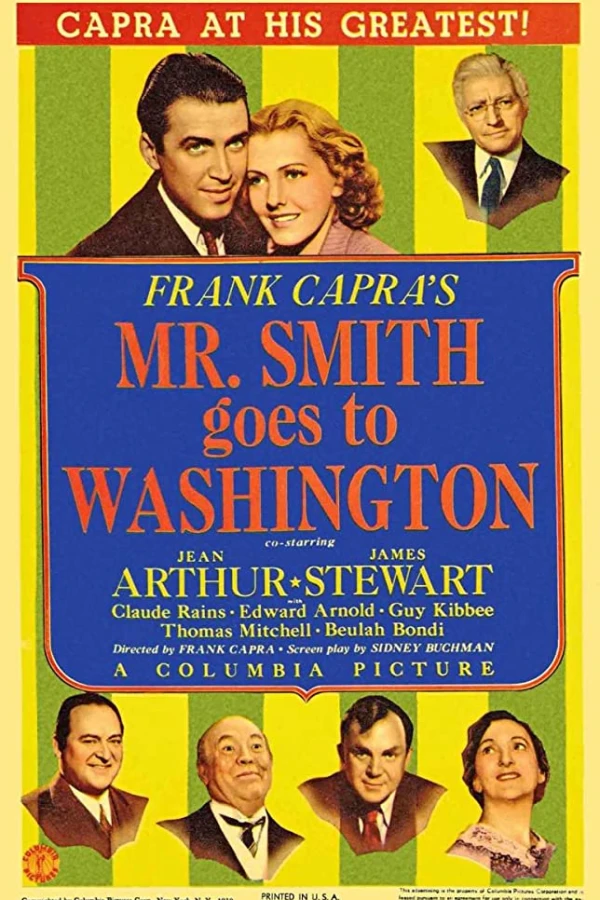 Mr. Smith i Washington Poster
