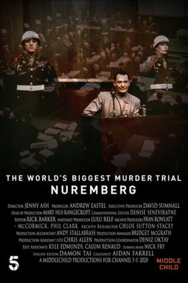Nürnberg - Nazister inför rätta Poster