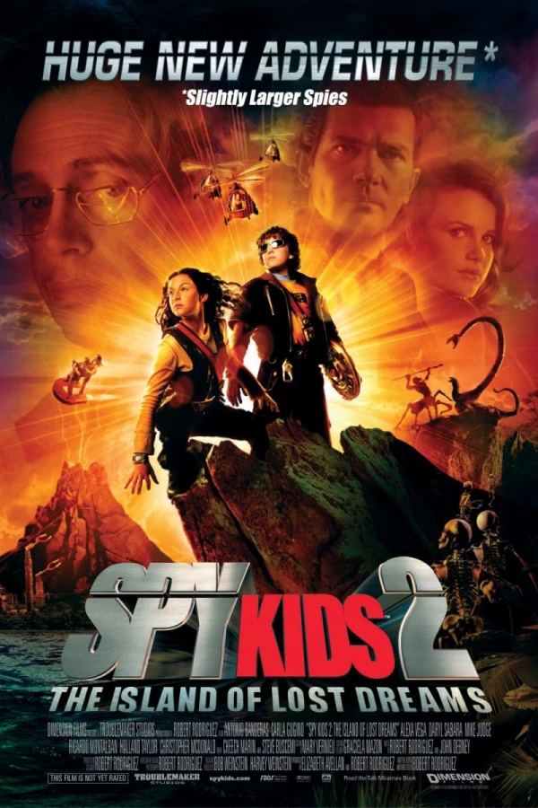 Spy Kids 2: De förlorade drömmarnas ö Poster