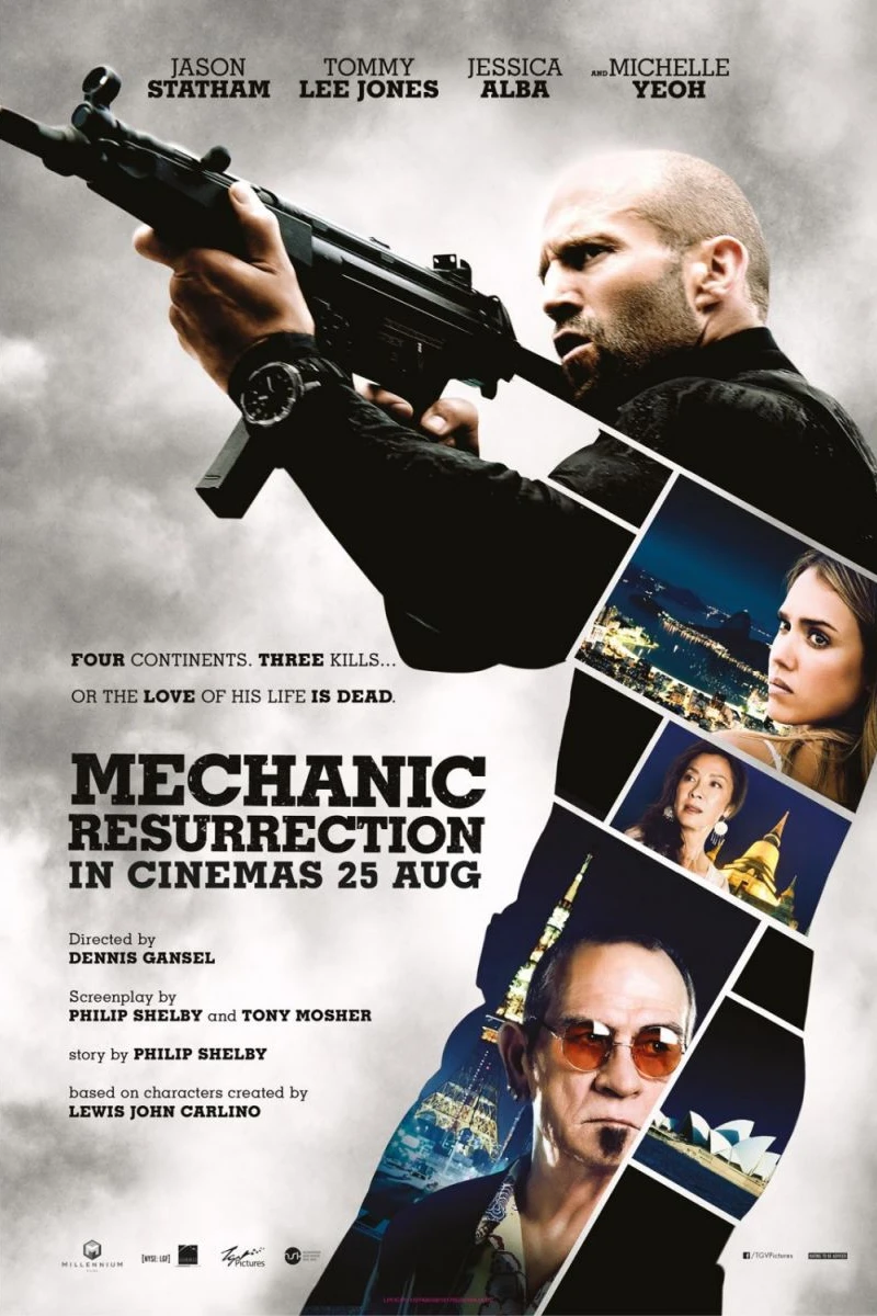 Mechanic: Resurrection Poster