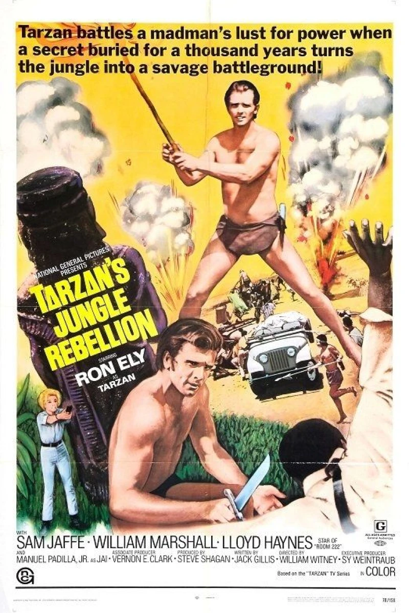 Tarzan's Jungle Rebellion Poster