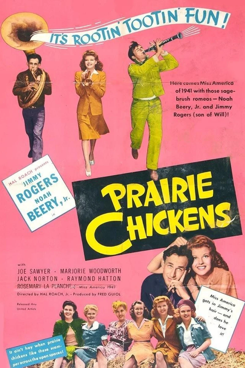 Prairie Chickens Poster