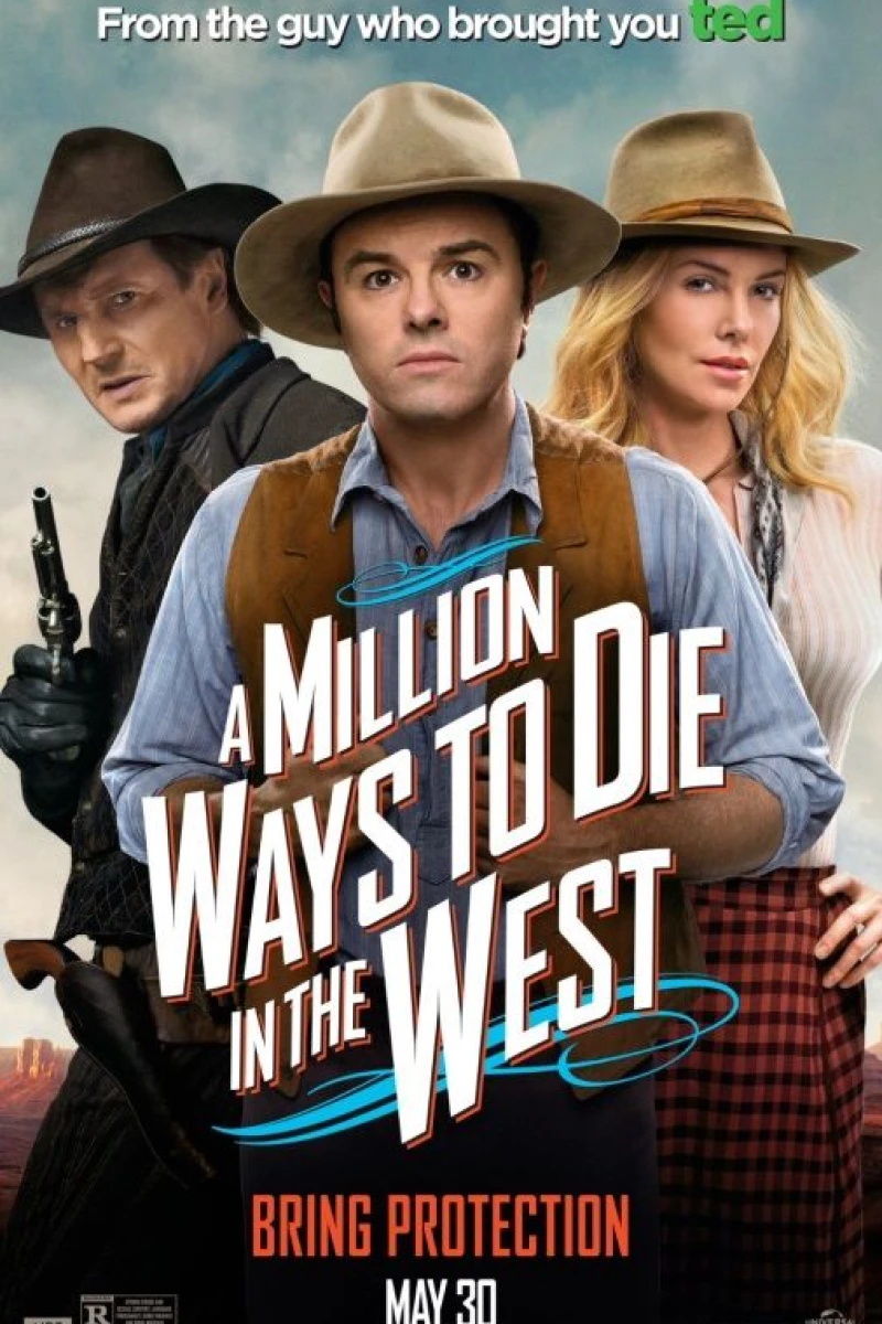 A Million Ways to Die in the West Poster