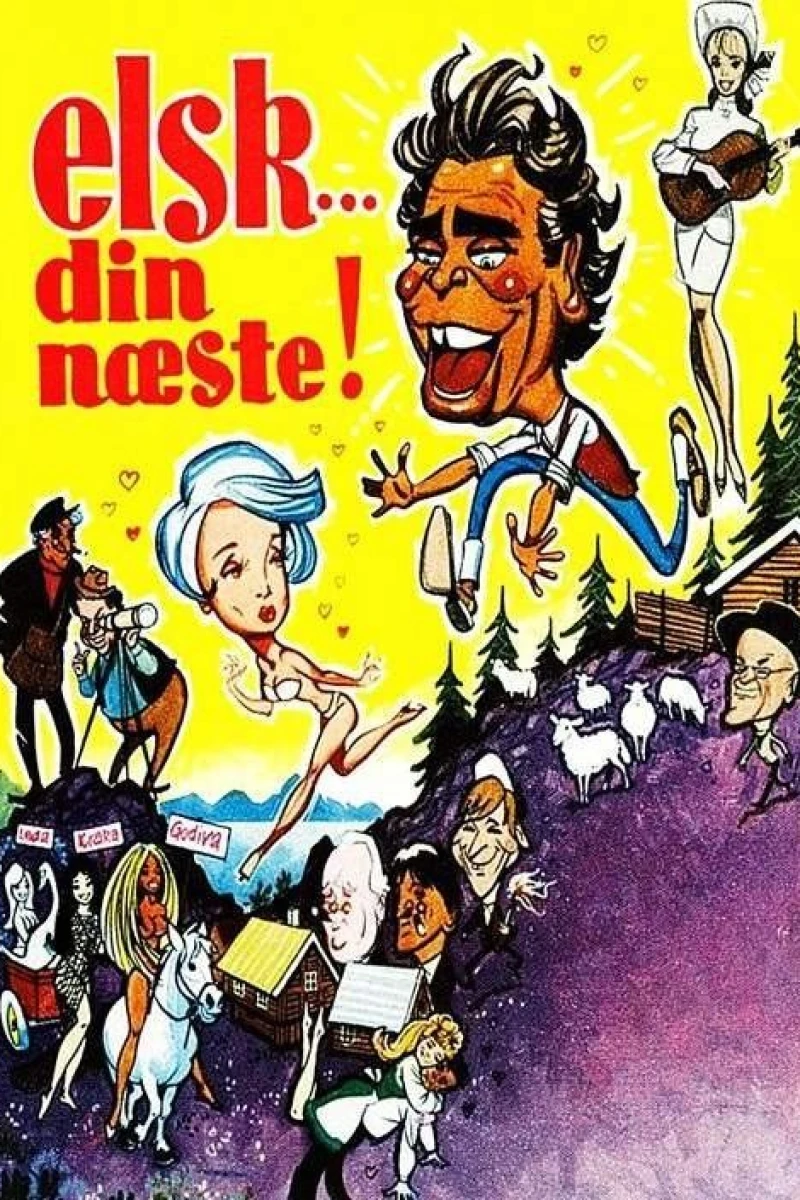 Älska din nästa Poster