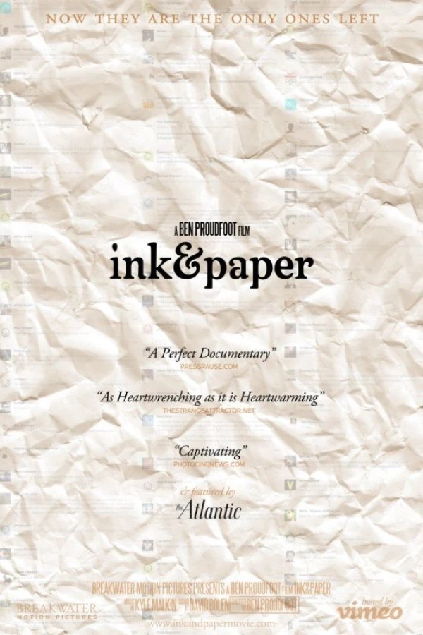 ink paper Poster