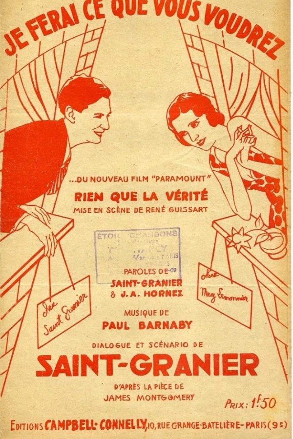 Rien que la vérité Poster