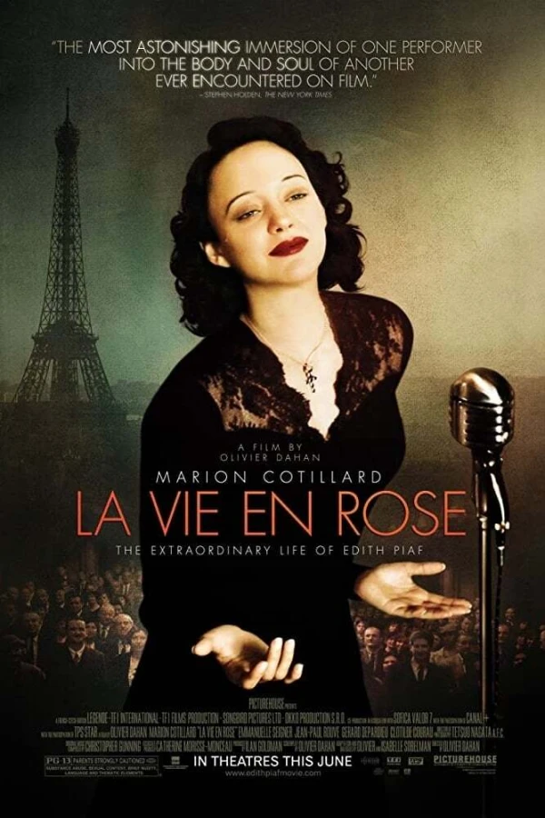 La Vie En Rose: Berättelsen om Edith Piaf Poster