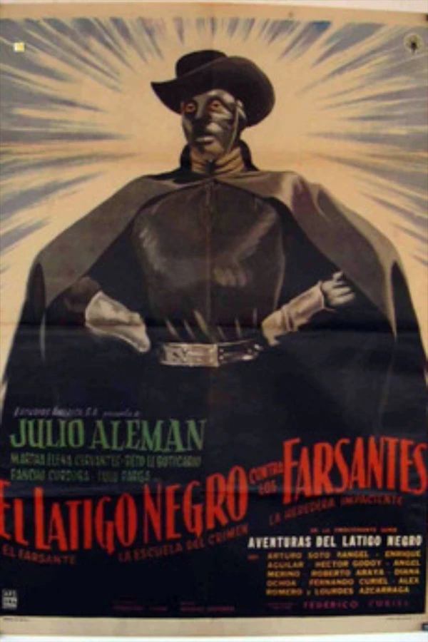 El látigo negro contra los farsantes Poster