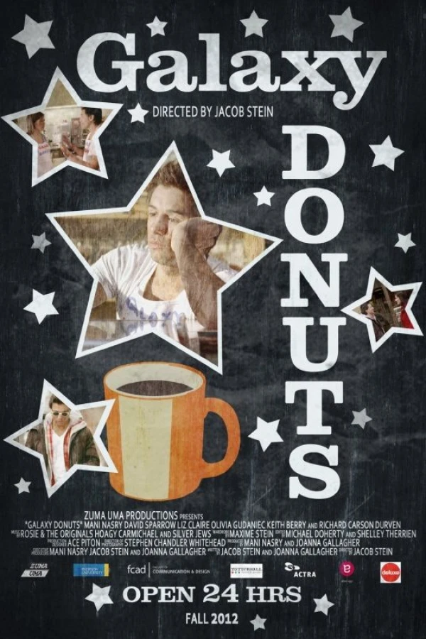 Galaxy Donuts Poster