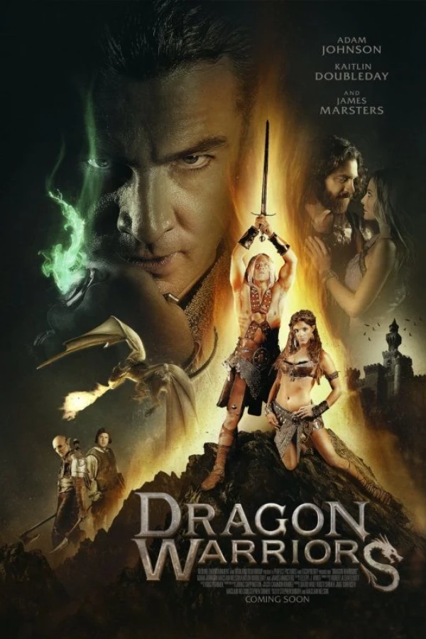 Dudes Dragons Poster