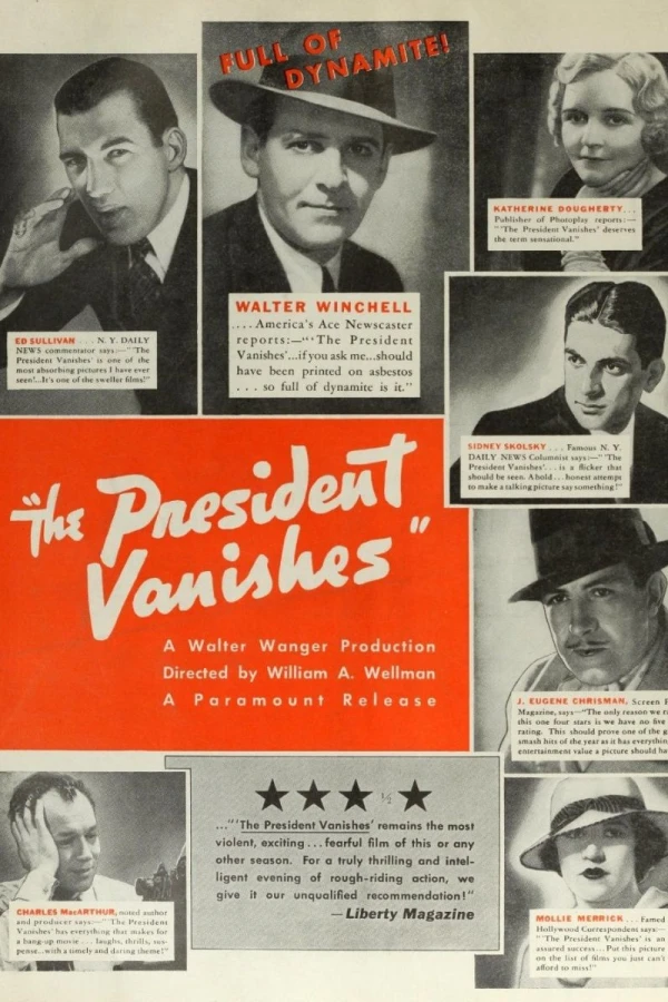 The President Vanishes Poster