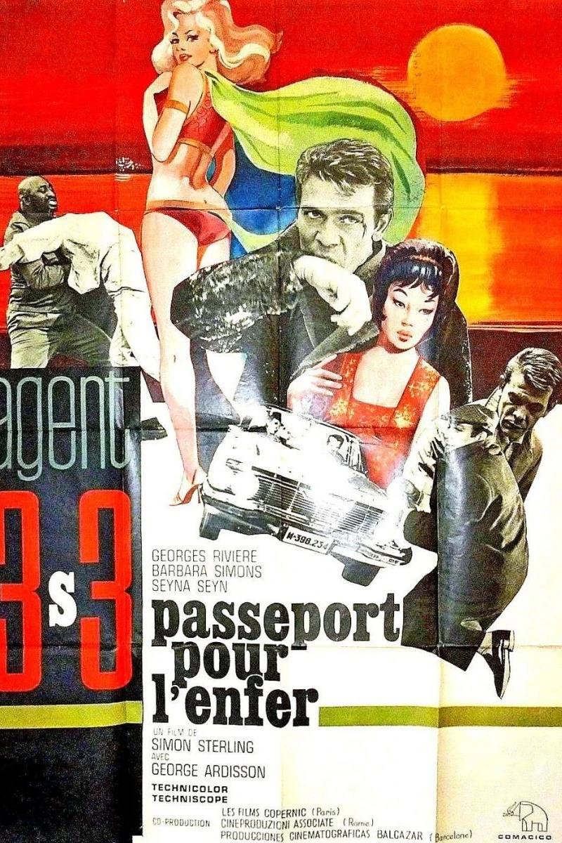 Agent 3S3 - Pass till helvetet Poster