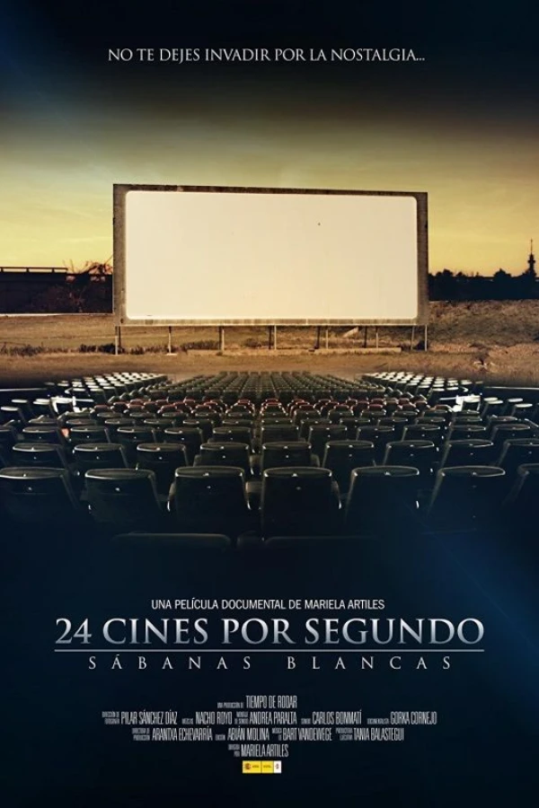 24 cines por segundo: Sábanas blancas Poster