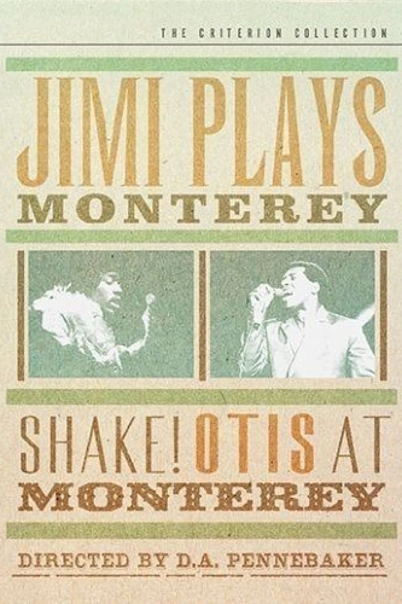 Jimi Plays Monterey Poster