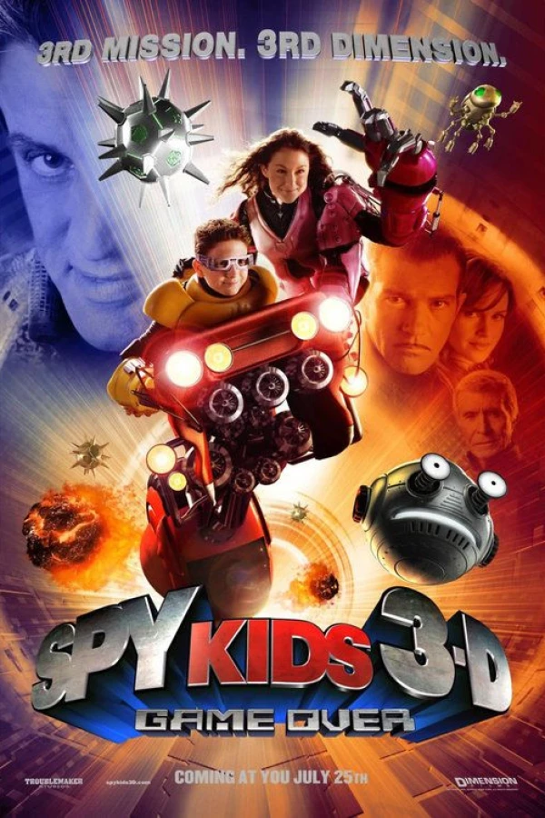 Spy Kids 3-D - Game Over Poster