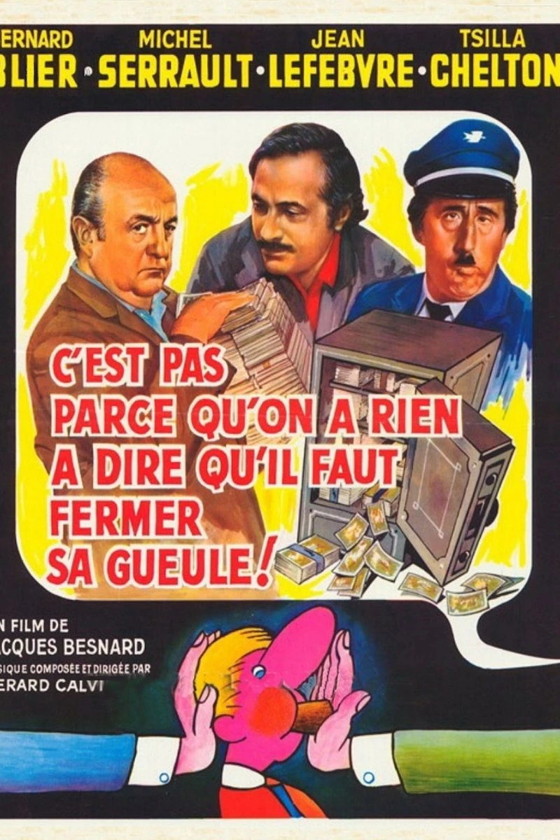 C'est pas parce qu'on a rien à dire qu'il faut fermer sa gueule... Poster