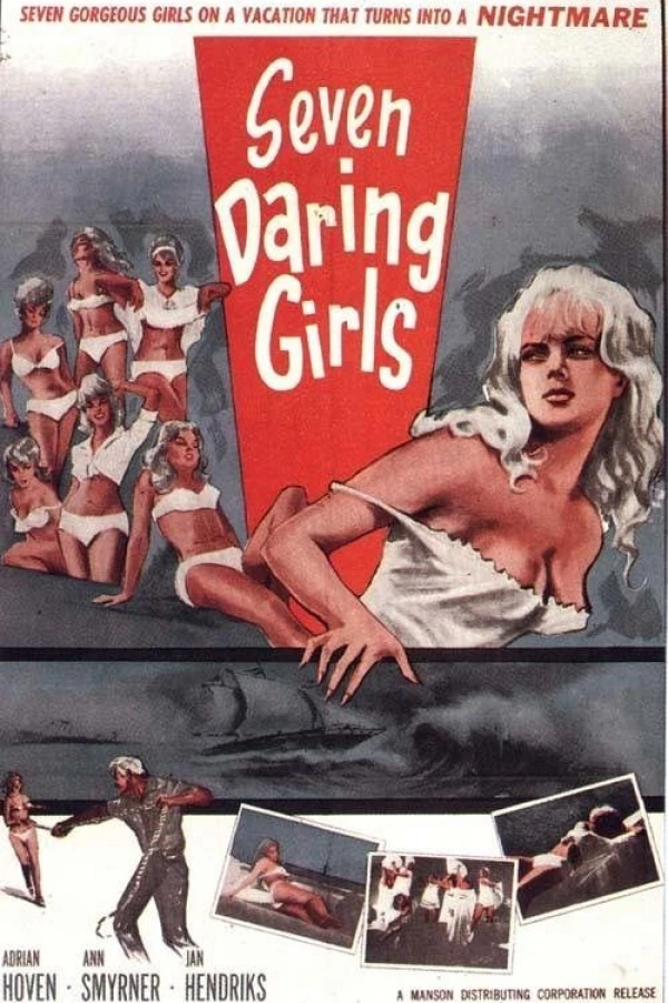 Kvinnogisslan på djungelön Poster