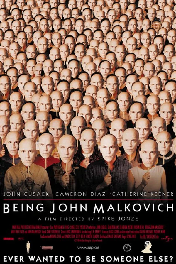 I huvudet på John Malkovich Poster