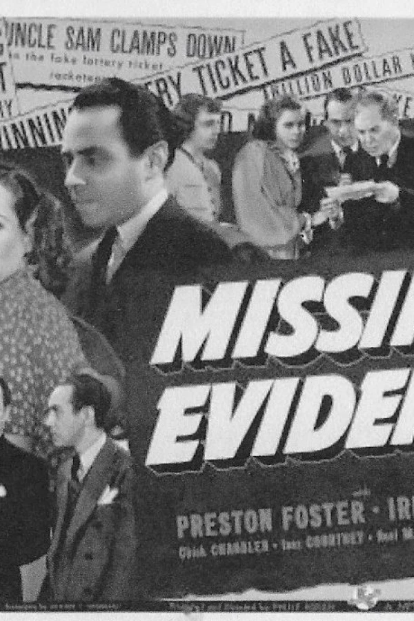 Missing Evidence Poster